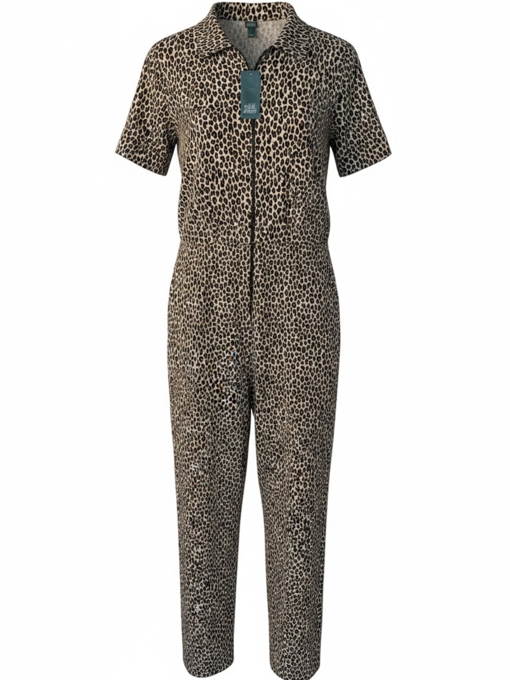 wild fable Leopard-Print Kids One-Piece Bodysuit in Beige and Black